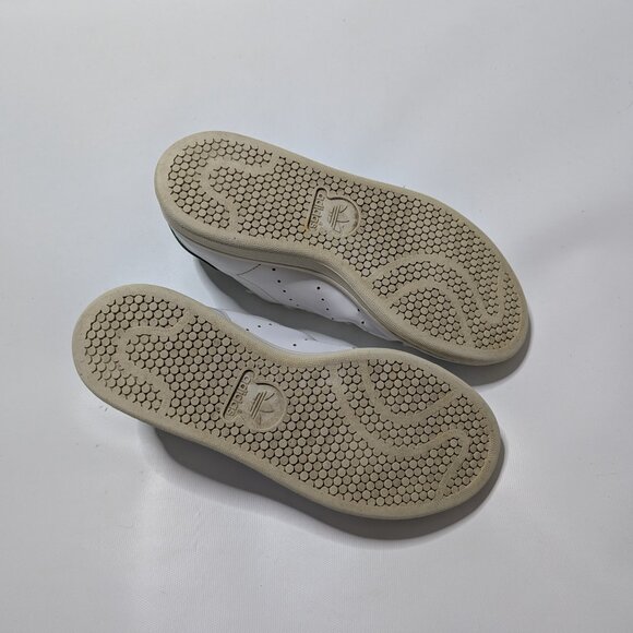 Adidas Stan Smith White/Green Leather Sneakers - Men’s US 6.5 - Picture 6 of 9